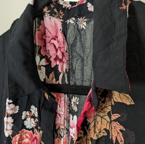 Zara Maxi Shirt dress with pockets - Picture 2 of 2